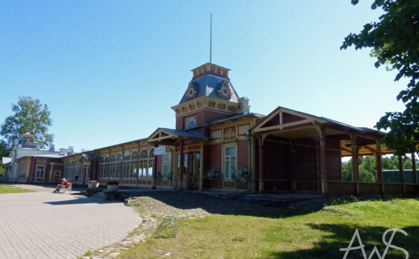 Haapsalu, ein Bahnhof für den Zar