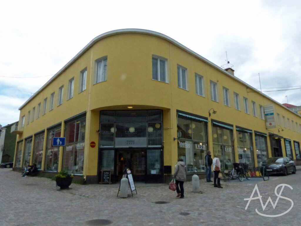ältestes Kaufhaus Finnlands in Porvoo